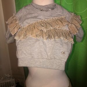 EUC Vintage Calvin Klein Baby Girl Sweater 3-6M